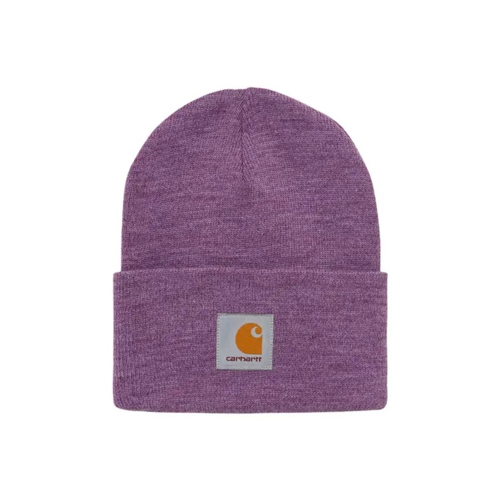 Carhartt WIP Acrylic Watch Hat 'Aster Heather' Knit Beanie Purple